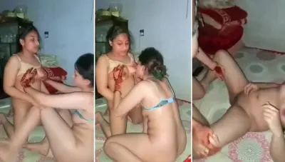 Desi Lesbians Fingering Each Others Pussy