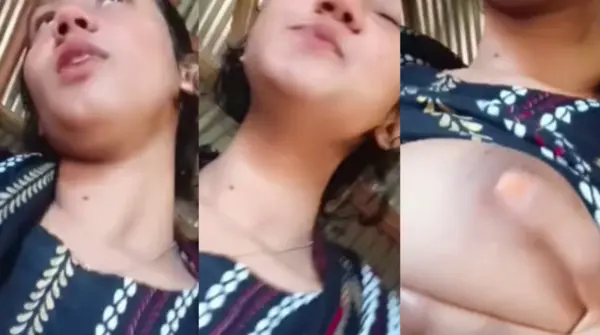 Cute Girl Showing Boobs & Closeup Pussy Video